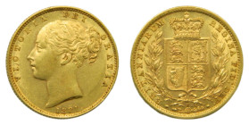 AUSTRALIA. 1881 S. Sovereign. (KM#6). Victoria. 8 gr. AU.
SC-