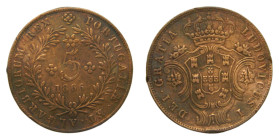 AZORES. 1866. 5 reis. (KM#13).
MBC-