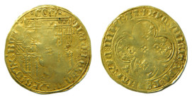 BELGICA / BELGIUM. Felipe el bueno (1430-1467) S/F. Chaise d´or (FR-40). 3,63 gr. AU.
BC