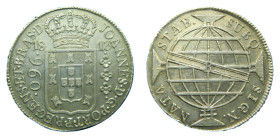 BRASIL. 1813 R. 960 reis. Rio de Janeiro (KM#307.3). 27,02 gr. AR.
EBC