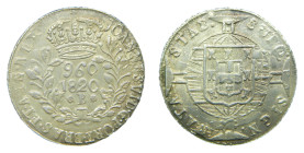 BRASIL. 1820 B. 960 reis. Bahia (KM#326.2). 25,90 gr. AR.
MBC
