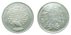 BURMA CS1214 (1852) Kyat Ruppe (KM#10) 11,46 gr AR.
MBC