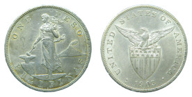 FILIPINAS / PHILIPPINES. 1903 S. 1 Peso. (KM#168). 26,95 gr. AR. 900.
EBC