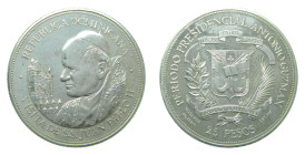 REPUBLICA DOMINICANA / DOMINICAN REPUBLIC. (1979). 25 Pesos. (KM#54). Ar. Visita de S. S. Juan Pablo II.
SC
