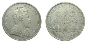 STRAITS SETTLEMENTS. 1904. 1 Dólar. (KM#33). George V.
MBC