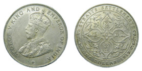STRAITS SETTLEMENTS. 1919. 1 Dólar. (KM#33). George V.
MBC