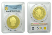 VENEZUELA. 1987. 10.000 Bolívares. (KM#61). 31,1 gr AU. 900 mls. Bolívar. PCGS 38379.69/43917017
PR69