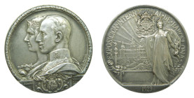 Alfonso XIII. (1886-1931). Medalla. 1929. Barcelona. EXPOSICION INTERNACIONAL DE BARCELONA. Grabador: A. Parera. 74,61 gr. AR. 50 mm
EBC