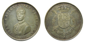 Juan Carlos I. 1975. Medalla de proclamación en plata. 22,1 gr. AR. Firmada Ramisa.
SC