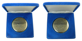 Medalla.1992. Olimpiadas de Barcelona. Voluntarios .Peso 219,3 gr. Ø 70 mm. Estuche original.
SC-