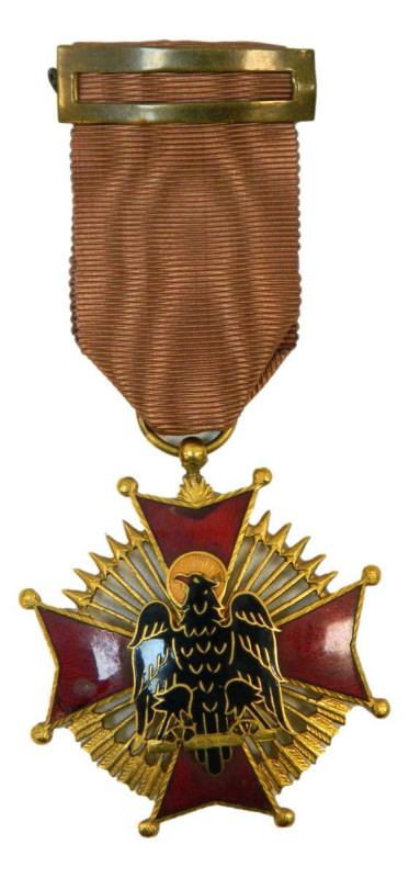 Cruz de pecho. Orden de Cisneros (1944). (P.G. 456). Cruz de Caballero.
SC-