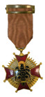 Cruz de pecho. Orden de Cisneros (1944). (P.G. 456). Cruz de Caballero.
SC-