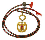 Medalla. Cruz roja (3.8.1872). Amadeo I. (P.G. 743). LA CRUZ ROJA - CARIDAD EN LA GUERRA.
EBC