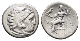 KINGS of MACEDON. Alexander III The Great.(336-323 BC).Kolophon.Drachm.

Obv : Head of Herakles right, wearing lion skin.

Rev : ΑΛΕΞΑΝΔΡΟΥ.
Zeus seat...