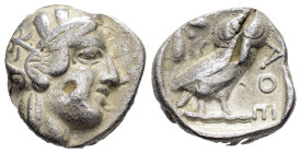 PHARONIC KINGS of EGYPT.Uncertain pharaoh.(Late 5th-mid 4th centuries BC).Tetradrachm.

Obv : Helmeted head of Athena right, with frontal eye.

Rev : ...