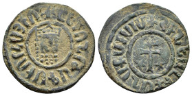 CILICIAN ARMENIA.Levon I.(1198-1219).Tank.

Obv : Crowned lion’s head facing slightly to right.

Rev : Patriarchal cross flanked by stars.
AC 303.

Co...