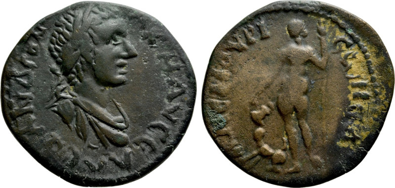 CILICIA. Anemurium. Severus Alexander (222-235). Ae. Dated RY 4 (AD 224/5). 

...