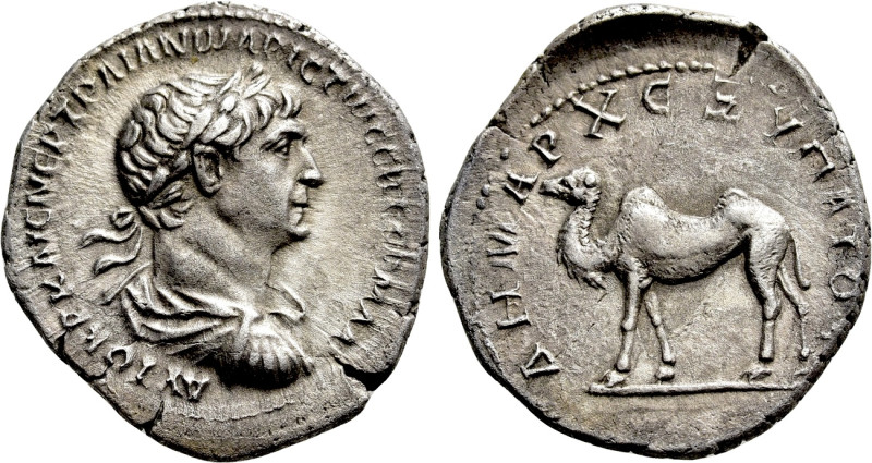 ARABIA. Bostra. Trajan (98-117). Drachm.

Obv: ΑΥΤΟΚΡ ΚΑΙϹ ΝΕΡ ΤΡΑΙΑΝω ΑΡΙϹΤω ...