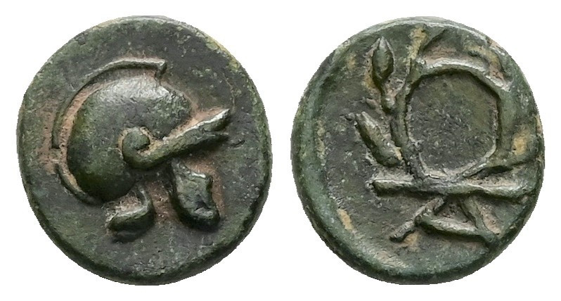 Thrace. Maroneia (as Agathokleia). Ae, 1.77 g 12.07 mm. After circa 290 BC.
Obv:...