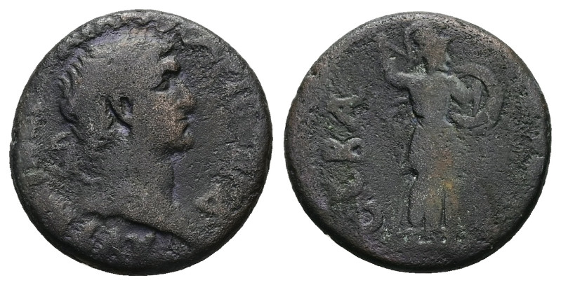 Bithynia, Koinon of Bithynia. Trajan, 98-117 AD. AE. 5.92 g. 20.30 mm.
Obv: ΑΥ Ν...