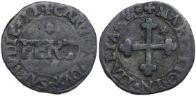 Carlo II di Savoia detto il Buono (1504-1553). Quarto di IV tipo. MIR (Savoia) 410; Sim. 74; Biaggi 349. MI. 1.28 g. 16.00 mm. BB.