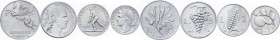 Serie completa dei 4 valori 1946: 10 lire, 5 lire, 2 lire, lira. Mont. 3. It. R. Di buona conservazione. Piccoli difetti sulla lira e sul 10 lire.