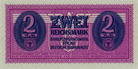 Wehrmachtsausgaben des Zweiten Weltkriegs
Behelfsausgaben für die Deutsche Wehrmacht 1942 1, 5, 10 und 50 Reichspfennig, 1, 2 Reichsmark Ro. 501 a, 5...