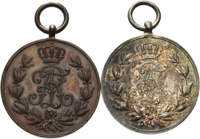 Orden deutscher Länder Sachsen
Friedrich-August-Medaille Verliehen 1905/1918. I...