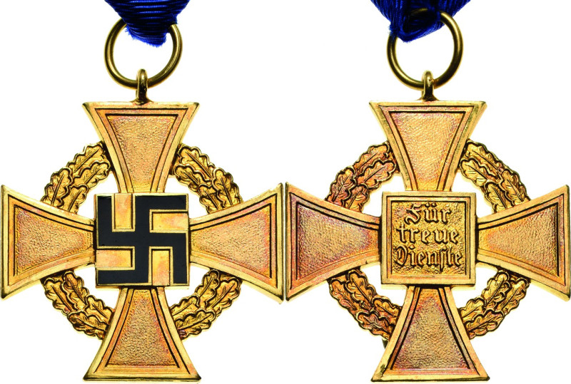 Orden des Dritten Reiches
Treuedienst-Ehrenzeichen 1. Stufe für 40 jährige treu...