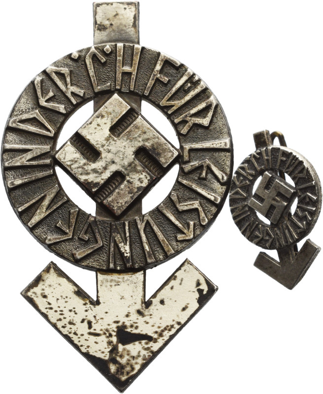 Orden des Dritten Reiches
HJ-Leistungsabzeichen Verliehen 1934/1944. Für 18-jäh...