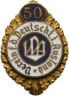 Organisationsabzeichen
Verein für das Deutschtum im Ausland (VDA) Abzeichen o.J. Abzeichen für 50-jährige Mitgliedschaft, quer broschiert, emailliert...