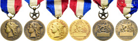 Ausländische Orden und Ehrenzeichen Frankreich
Ehrenmedaille des Kriegsministers am Band, gestiftet 1885. Bronze, 28 mm, 10,81 g. Ehrenmedaille des I...