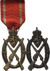 Ausländische Orden und Ehrenzeichen Norwegen
Schießauszeichnung Schießauszeichnung in Bronze am Band, Bronze, 46 x 25 mm, 11,92 g. Die gleiche Medail...
