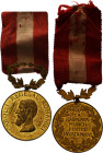 Ausländische Orden und Ehrenzeichen Rumänien
Medaille "Für Verdienste um die öffentliche Bildung" 3. Klasse Verliehen 1907/1931. Typ 2, am Band. Bron...