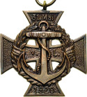 Freikorps, Freiwilligenverbände, Soldatenvereine und Kriegerbünde
Marinebrigade von Loewenfeld Kreuz "31. Mai 1920", 2. Klasse, ohne Band. Bronze, ox...