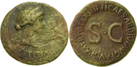 Kaiserzeit
Livia, Gattin des Augustus *57 v. Chr-29 n. Chr Dupondius 14/29, Rom Kopf nach rechts, SALVS AVGVSTA / SC, TI CAESAR DIVI AVG F AVG P M TR...