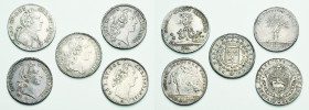 Frankreich-Medaillen und Marken
 Silberjeton 1740. Extraordinaire des guerres. Kopf Ludwigs XV. nach rechts / Aiolos verteilt die Winde. 30 mm, 6,94 ...