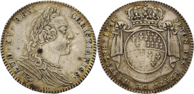Frankreich-Medaillen und Marken
 Silberjeton 1764 (Roettier) États de Bretagne. Brustbild Ludwigs XV. nach rechts / Wappen. 27,5 mm, 6,23 g Gadoury 1...