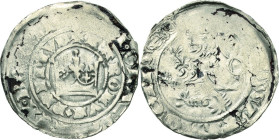 Böhmen
Karl IV. 1346-1378 Prager Groschen, Kuttenberg Slg. Donebauer 836 Castelin 22 Slg. Dietiker 60 (ungenau) 3.53 g. Min. Belagreste, sehr schön+...