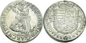 Habsburg
Erzherzog Ferdinand 1564-1595 Taler o.J. Ensisheim Davenport 8092 Voglhuber 84/II Var Winz. Fassungsspuren, sehr schön-vorzüglich