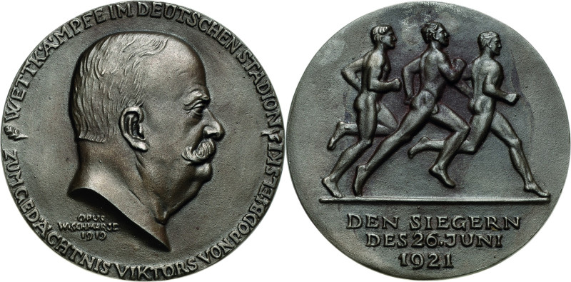 Dresden
 Eisengussmedaille 1926 (A. Lange) Preismedaille des Hochschul-Turn- un...