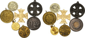 Brandenburg-Preußen
Lot-7 Stück Medaillen auf den Deutsch-französischen Krieg. Darunter: Eisengussmedaille 1870 gefertigt aus Granaten. Silbermedaill...