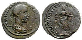 Gordian III (238-244). Moesia Inferior, Nicopolis ad Istrum. Æ (27mm, 11.58g, 6h). Sabinius Modestus, legatis consularis. Laureate, draped and cuirass...