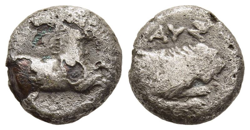 KINGS OF MACEDON. Pausanias (Circa 395/4-393 BC). Fouree´ drachm. Aigai(?). 

Ob...