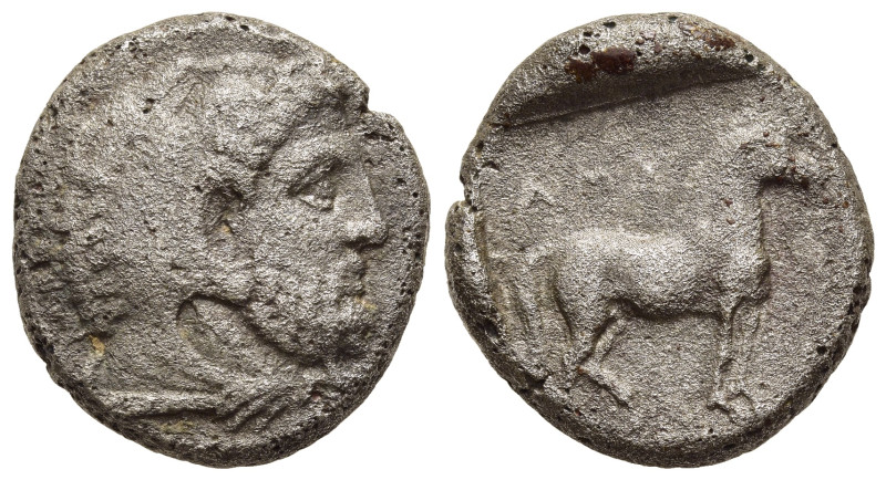 KINGS of MACEDON. Amyntas III (394/3-370/69 BC). Stater. Aigai or Pella mint. 

...