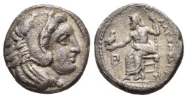 KINGS OF MACEDON. Alexander III 'the Great' (336-323 BC). Drachm (lifetime issue). Amphipolis.

Obv: Head of Herakles right, wearing lion skin headdre...