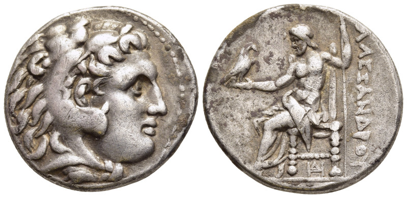 KINGS OF MACEDON. Alexander III 'the Great' (336-323 BC). Tetradrachm. Sardes.

...