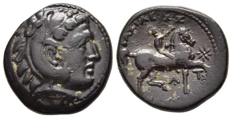 KINGS OF MACEDON. Kassander (305-298 BC). Ae Unit. Pella or Amphipolis. 

Obv: H...