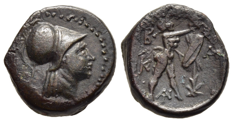 KINGS OF MACEDON. Antigonos II Gonatas (277/6-239 BC). Ae Unit. Pella or Amphipo...