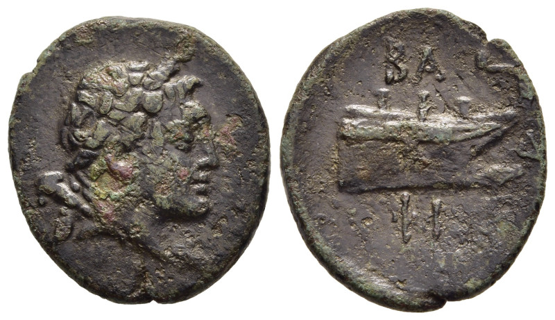 KINGS OF MACEDON. Philip V (221-179 BC). Ae Dichalkon. Pella or Amphipolis.

Obv...
